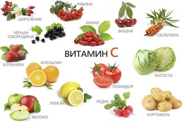 Природные источники витамина С